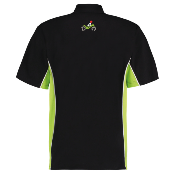 DWDAM Polo Shirt Rear View